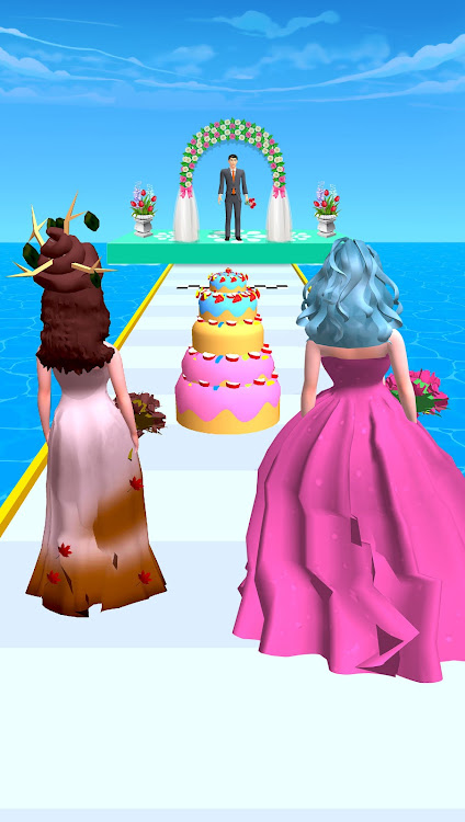 #5. Wedding Race - Wedding Games (Android) By: Fried Chicken Games