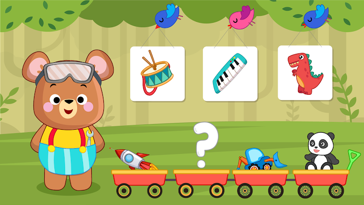 #2. Toddler Games for 2-5 Year old (Android) By: GunjanApps Studios