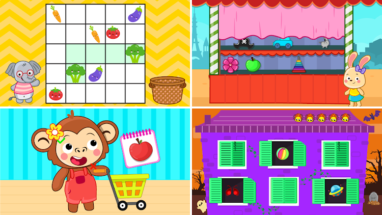 #4. Toddler Games for 2-5 Year old (Android) By: GunjanApps Studios