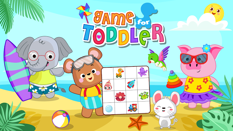 #9. Toddler Games for 2-5 Year old (Android) By: GunjanApps Studios