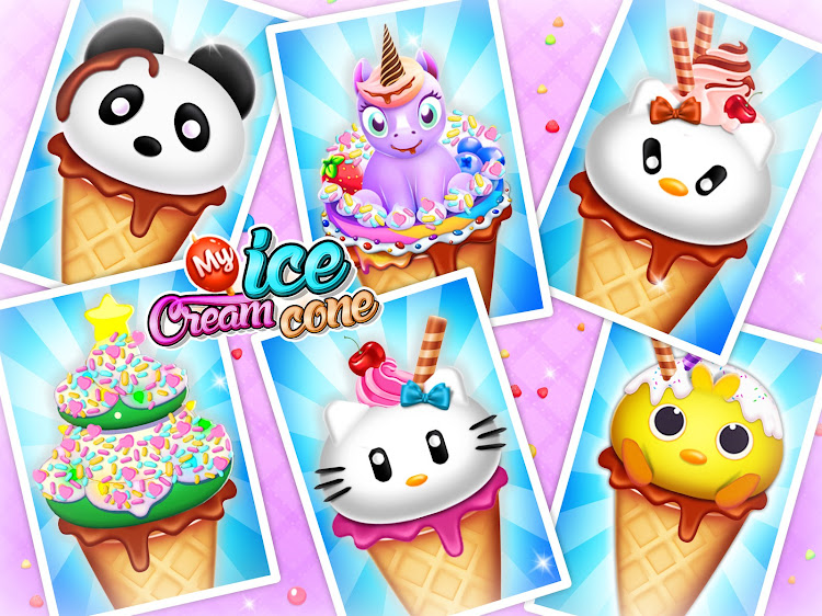 #3. Ice Cream Cone Baking Game (Android) By: Ninos World