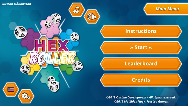 #2. HexRoller (Android) By: Outline Development