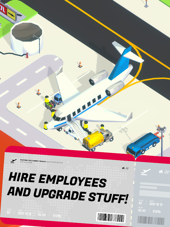 #10. Airport Inc. Idle Tycoon Game (Android) By: Jet Toast