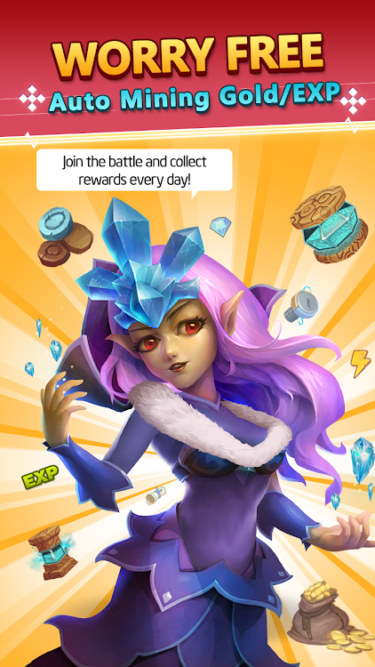 #2. Heroes Legend - Epic Fantasy (Android) By: MGIF