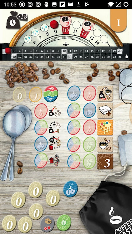 #3. Coffee Roaster (Android) By: Brettspielwelt GmbH