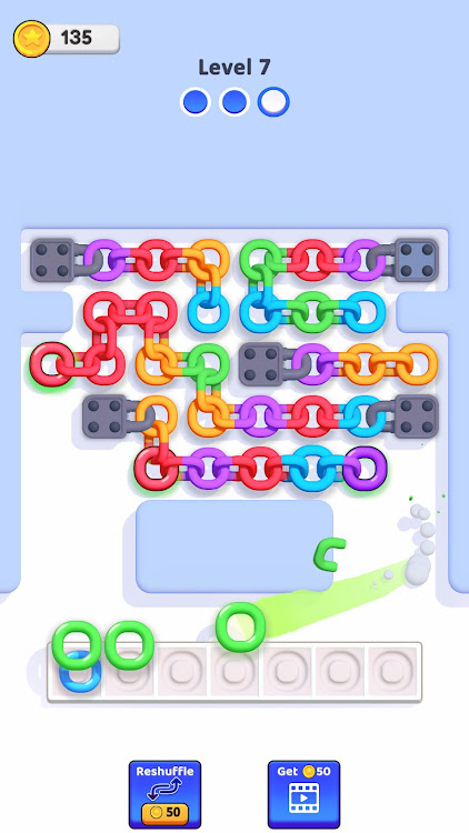 #2. Chain Jam 3D (Android) By: Bugbomb Studio