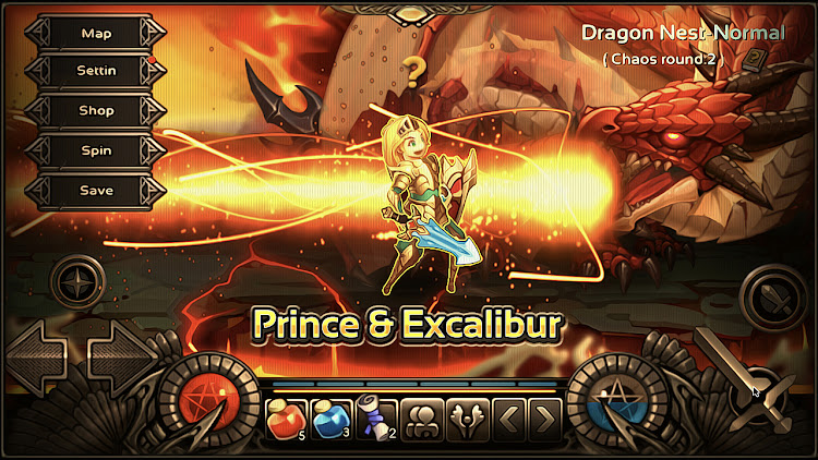 #10. Prince & Excalibur (Android) By: Mgt Studio