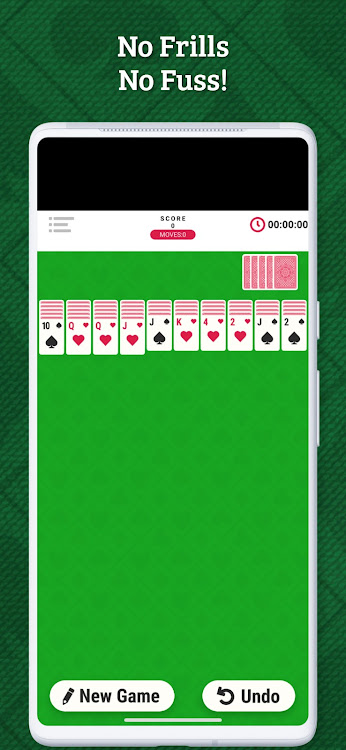 #3. Spider Solitaire Infinite (Android) By: Random Logic Games, LLC