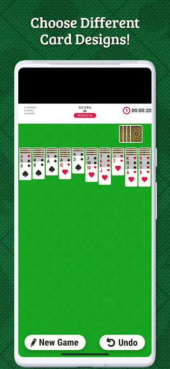 #5. Spider Solitaire Infinite (Android) By: Random Logic Games, LLC