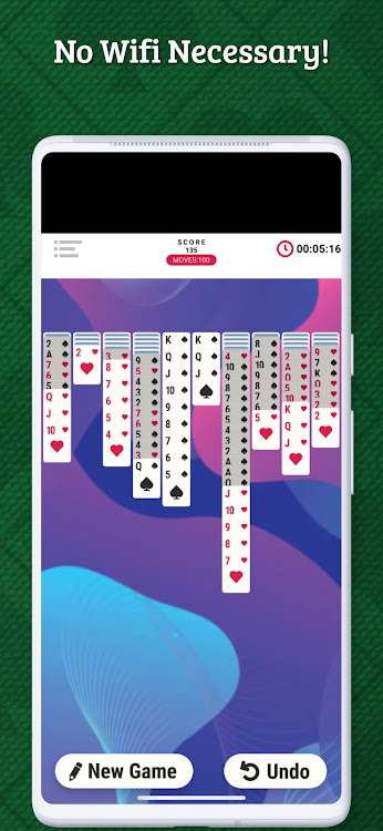 #7. Spider Solitaire Infinite (Android) By: Random Logic Games, LLC