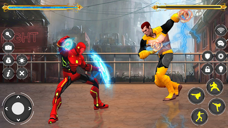 #4. Kung Fu Karate Superhero Games (Android) By: GamesDot Studios