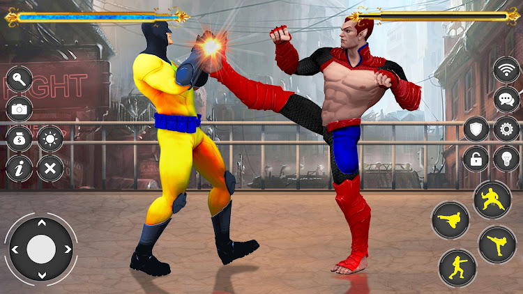 #6. Kung Fu Karate Superhero Games (Android) By: GamesDot Studios