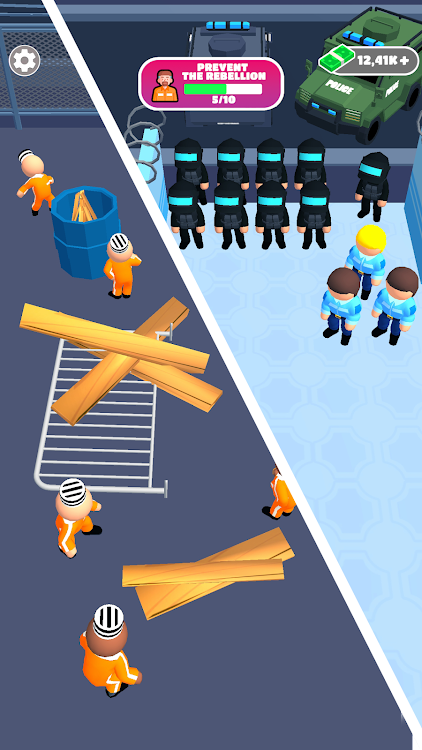 #3. Police Station Idle (Android) By: Sekgames