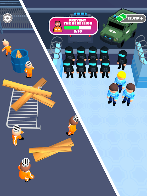 #8. Police Station Idle (Android) By: Sekgames