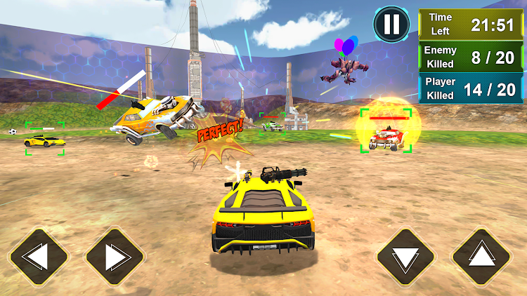 #7. Robot War - Robot Transform 3D (Android) By: Multi Robot Games