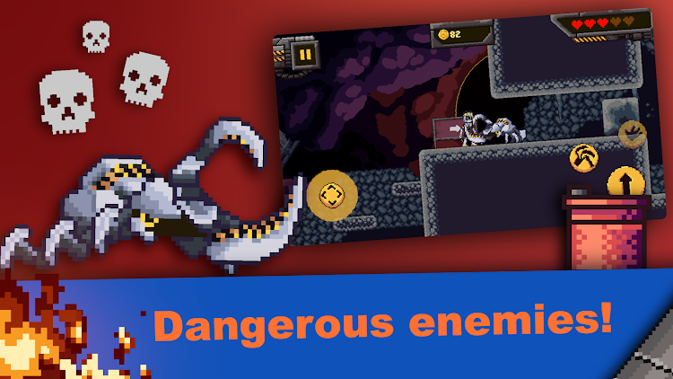 #2. Murder Drones Endless Way 2D (Android) By: Abyss Moth