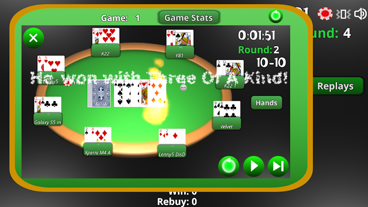 #8. BlueTooth Poker 8 Pro (Android) By: DisD