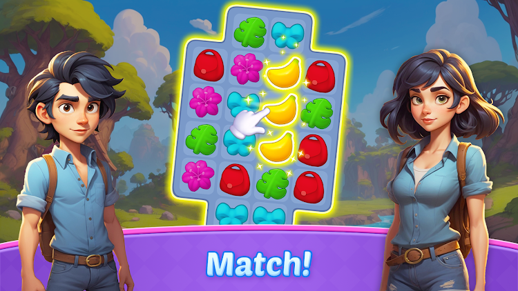 #9. Epic Match - Match 3 Games (Android) By: Feel Frolic Games