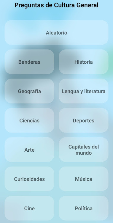 #3. Preguntas de Cultura General (Android) By: Test de Leyes