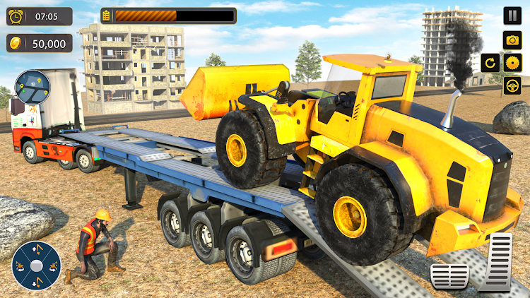 #5. City Construction Truck Sim 3D (Android) By: WarXone Gaming