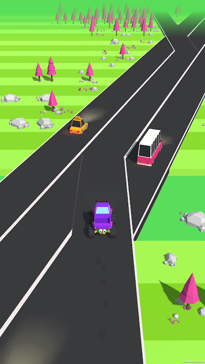 #3. Traffic Run!: Driving Game (Android) By: Geisha Tokyo, Inc.