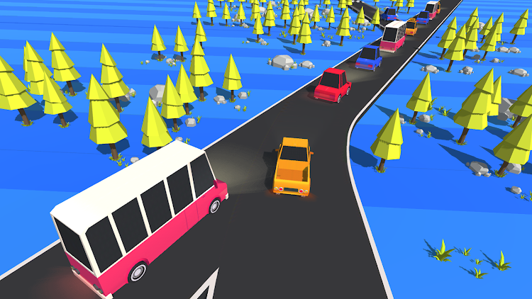 #6. Traffic Run!: Driving Game (Android) By: Geisha Tokyo, Inc.