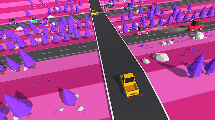 #7. Traffic Run!: Driving Game (Android) By: Geisha Tokyo, Inc.