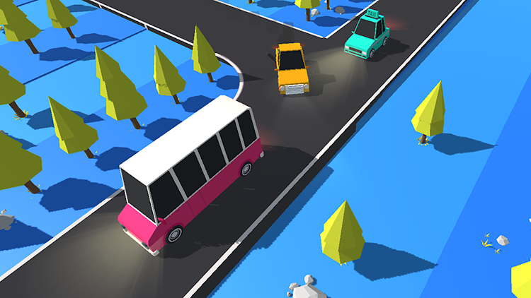 #8. Traffic Run!: Driving Game (Android) By: Geisha Tokyo, Inc.