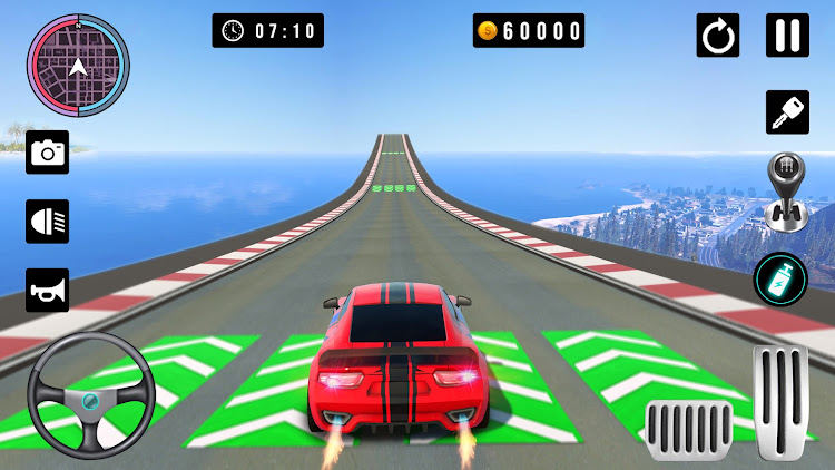 #3. Ramp Car Stunts - Car Games (Android) By: Games Wing