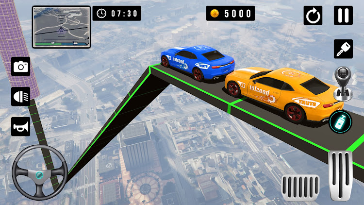 #4. Ramp Car Stunts - Car Games (Android) By: Games Wing