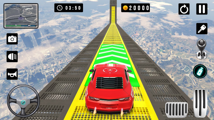 #5. Ramp Car Stunts - Car Games (Android) By: Games Wing