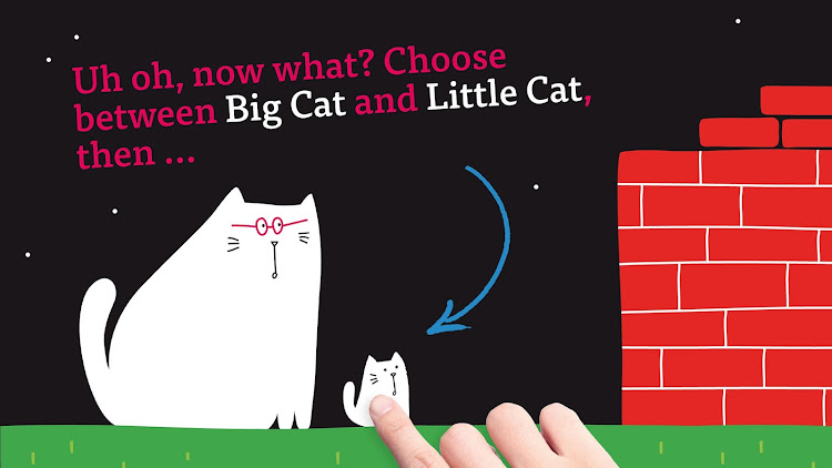 #6. Big Cat Little Cat (Android) By: minibombo