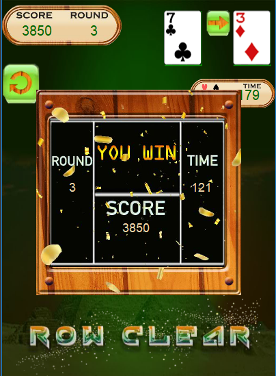 #3. Pyramid Solitaire - Math Fun. (Android) By: DigiGalaxy®