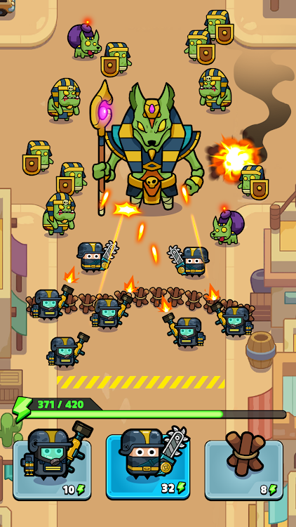 #10. Alien Fight: Police vs Zombie (Android) By: HIGAME Jsc