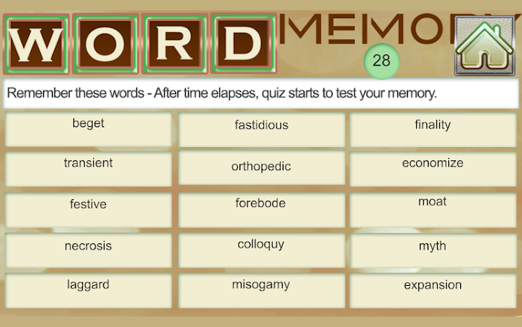 #7. Word Games - Test and improve (Android) By: DigiGalaxy®