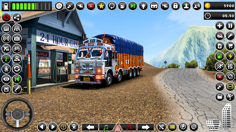 #6. Indian Truck Cargo Lorry Games (Android) By: Nexon Studio