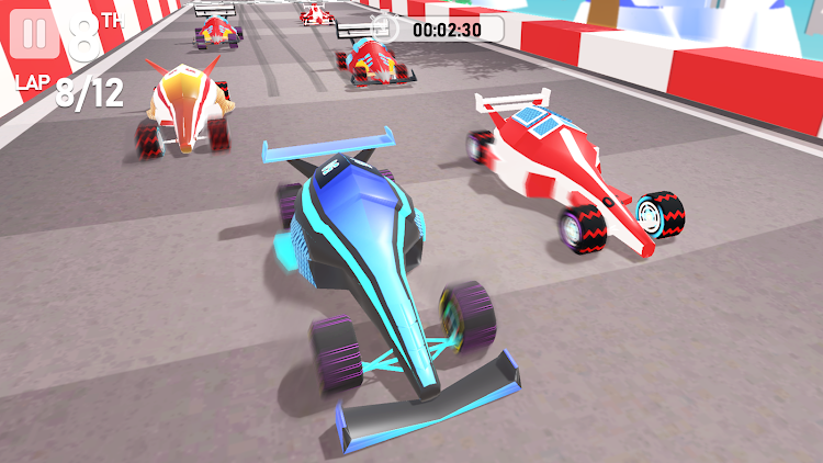 #2. Kart Fury: Multiplayer Racing (Android) By: Tiny Kraken Games