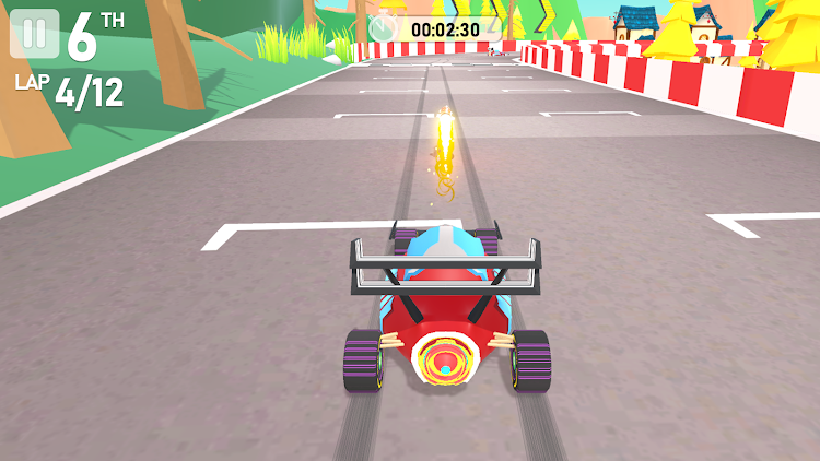 #8. Kart Fury: Multiplayer Racing (Android) By: Tiny Kraken Games