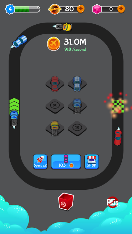 #6. Merge Car (Android) By: Busy Gamers