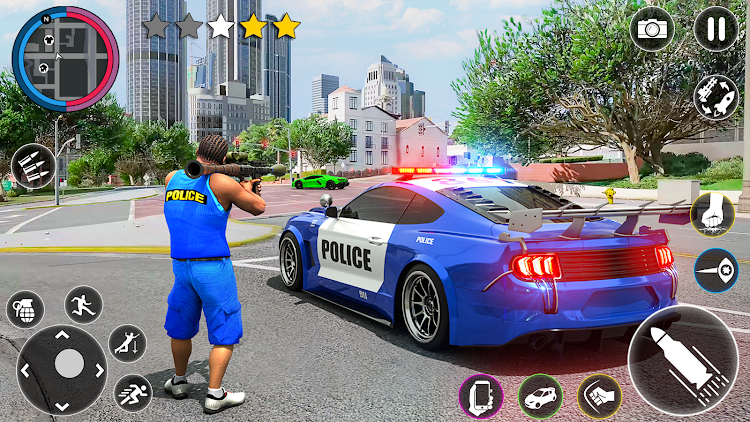 #3. Police Simulator 3D Crime City (Android) By: PlayMax Games