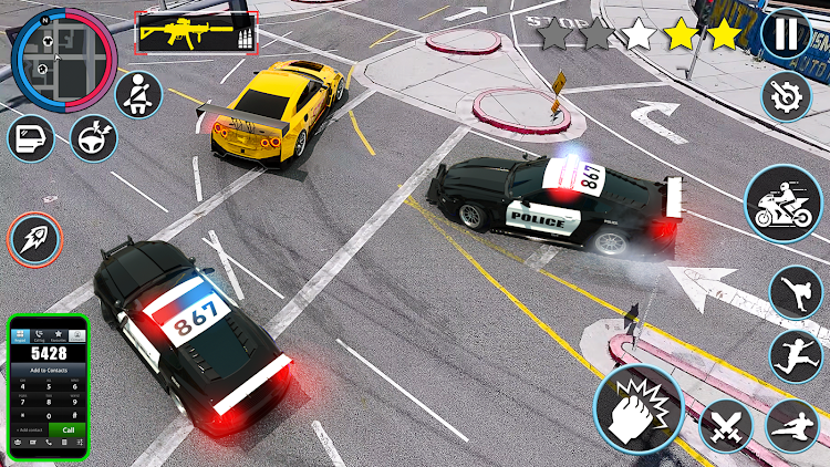 #5. Police Simulator 3D Crime City (Android) By: PlayMax Games