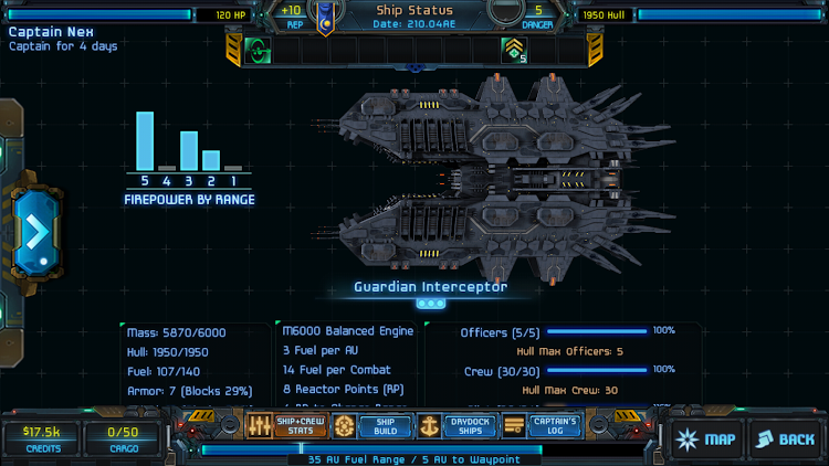 #5. Star Traders: Frontiers (Android) By: Trese Brothers