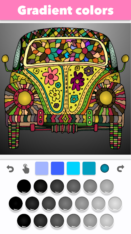 #9. Color Draw: Coloring Book (Android) By: 17Studio LLC