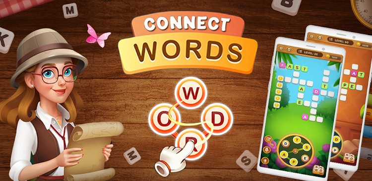 #4. Word Connect - Fun Puzzle Game (Android) By: otto games