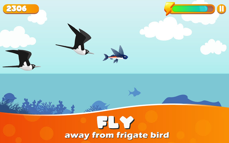 #3. Wingzy: The Flying Fish (Android) By: kurukafa