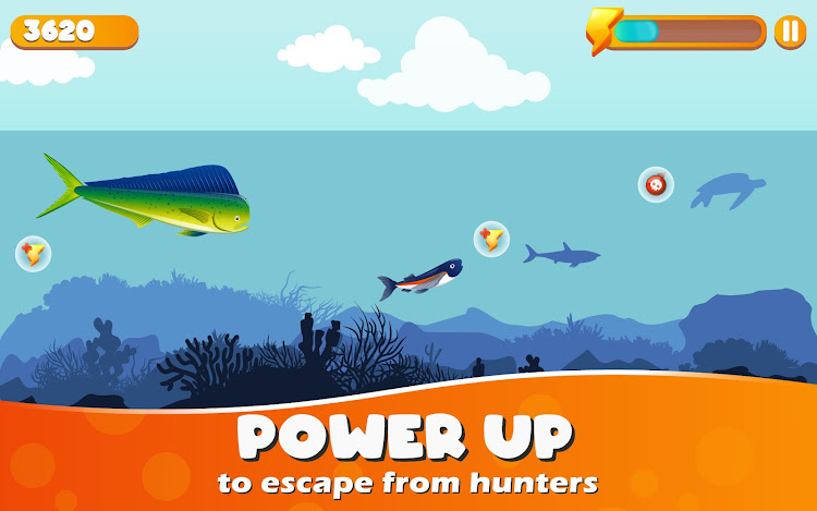 #4. Wingzy: The Flying Fish (Android) By: kurukafa