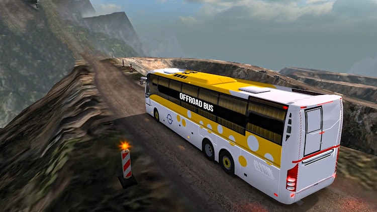 #4. Offroad Bus Simulator 3D Game (Android) By: Clever Crabs