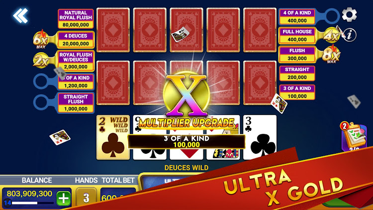 #2. Deuces Wild: Video Poker Ultra (Android) By: Bird Slots Game LLC.