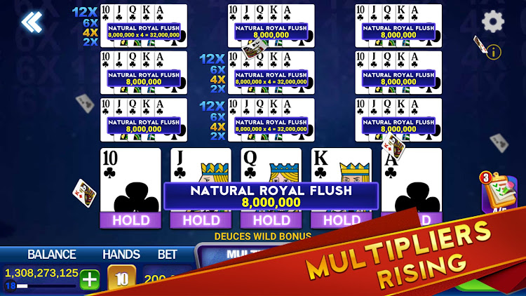 #4. Deuces Wild: Video Poker Ultra (Android) By: Bird Slots Game LLC.