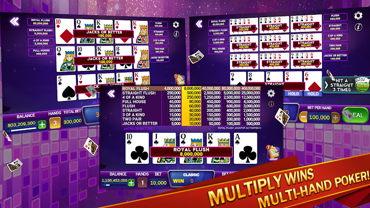 #5. Deuces Wild: Video Poker Ultra (Android) By: Bird Slots Game LLC.